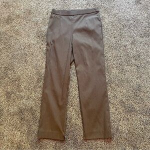 Briggs Petite Brown Dress Pants Medium Petite